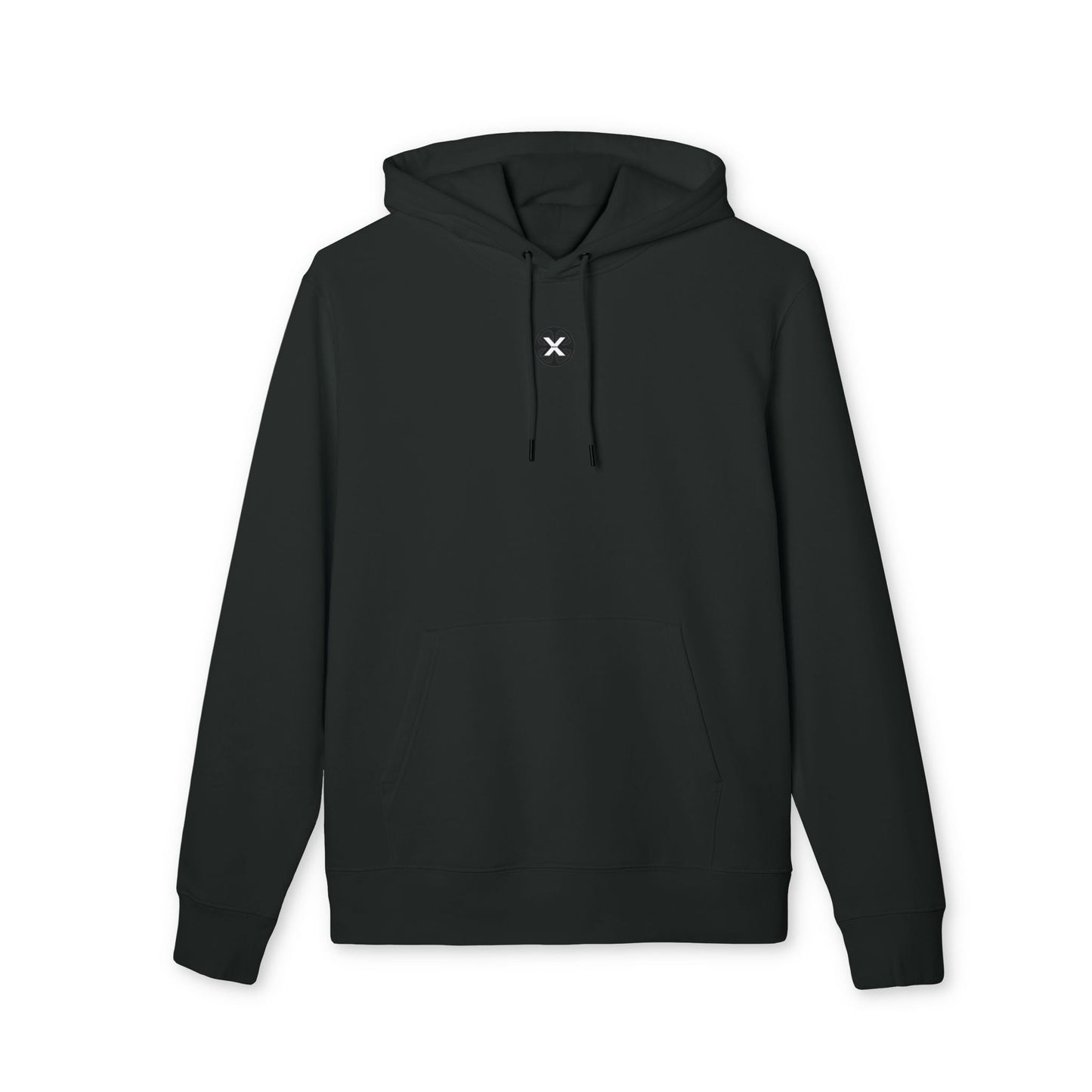 Oversized hoodie by x-streets with “Die With Memories” design – bold front and back print, organic and recycled materials, EU-made streetwear.