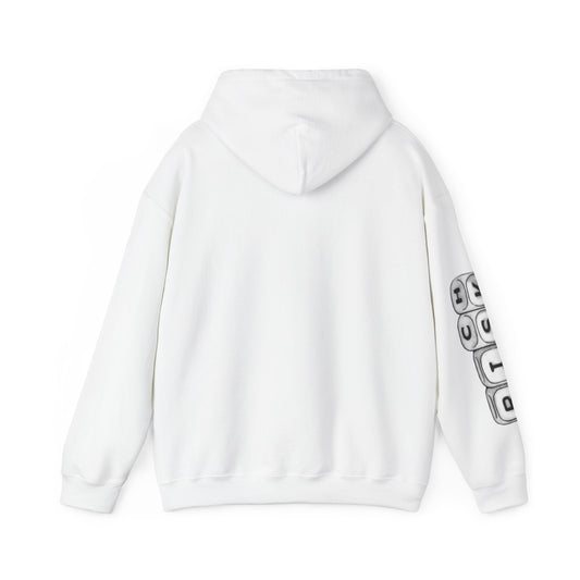 Oversized hoodie by x-streets with bold “Risk” artwork – cotton-poly blend, front and back DTG print, made in the EU for fearless fits.