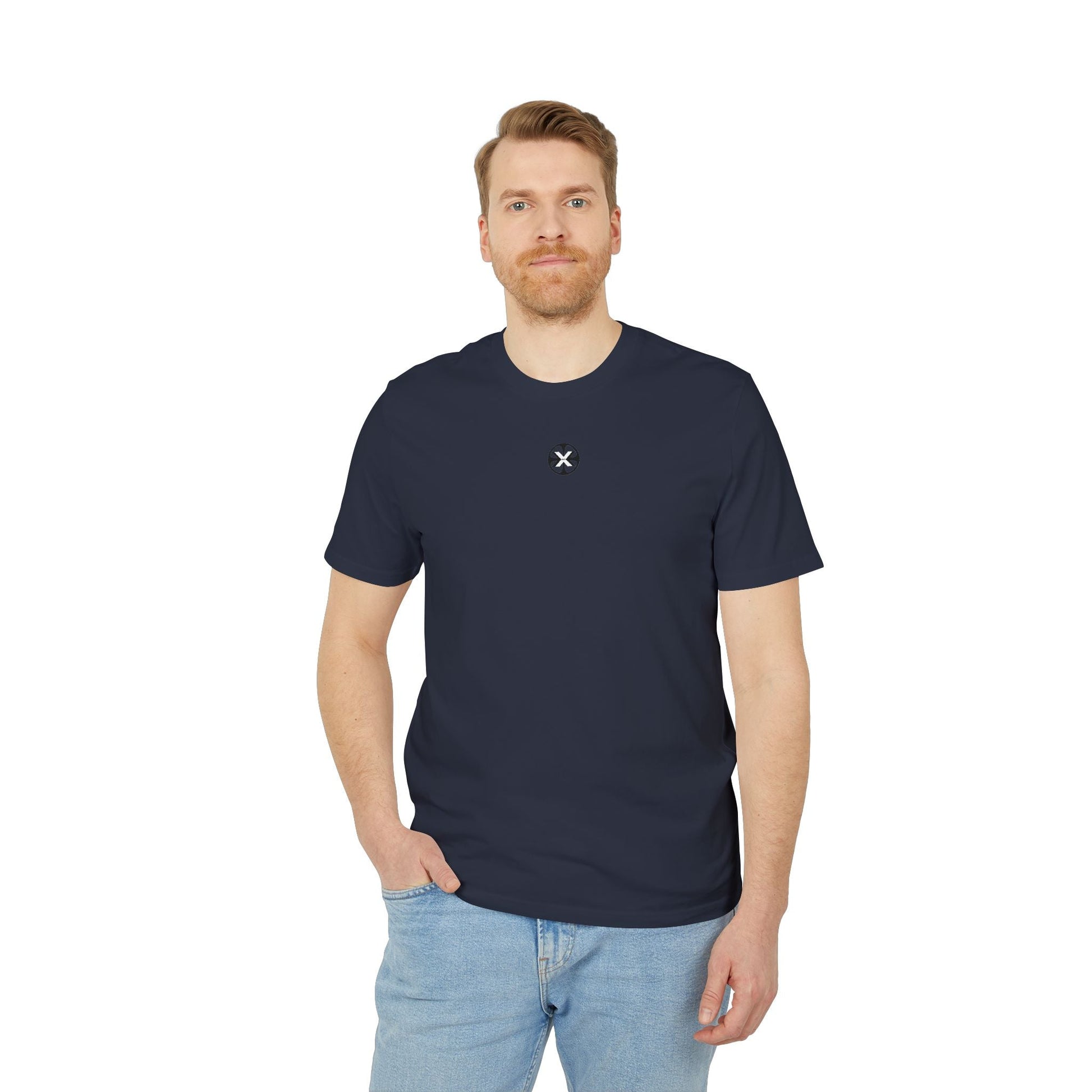 Oversized streetwear t-shirt by x-streets with “David” design – renaissance art remix with street edge, organic cotton, EU-made.