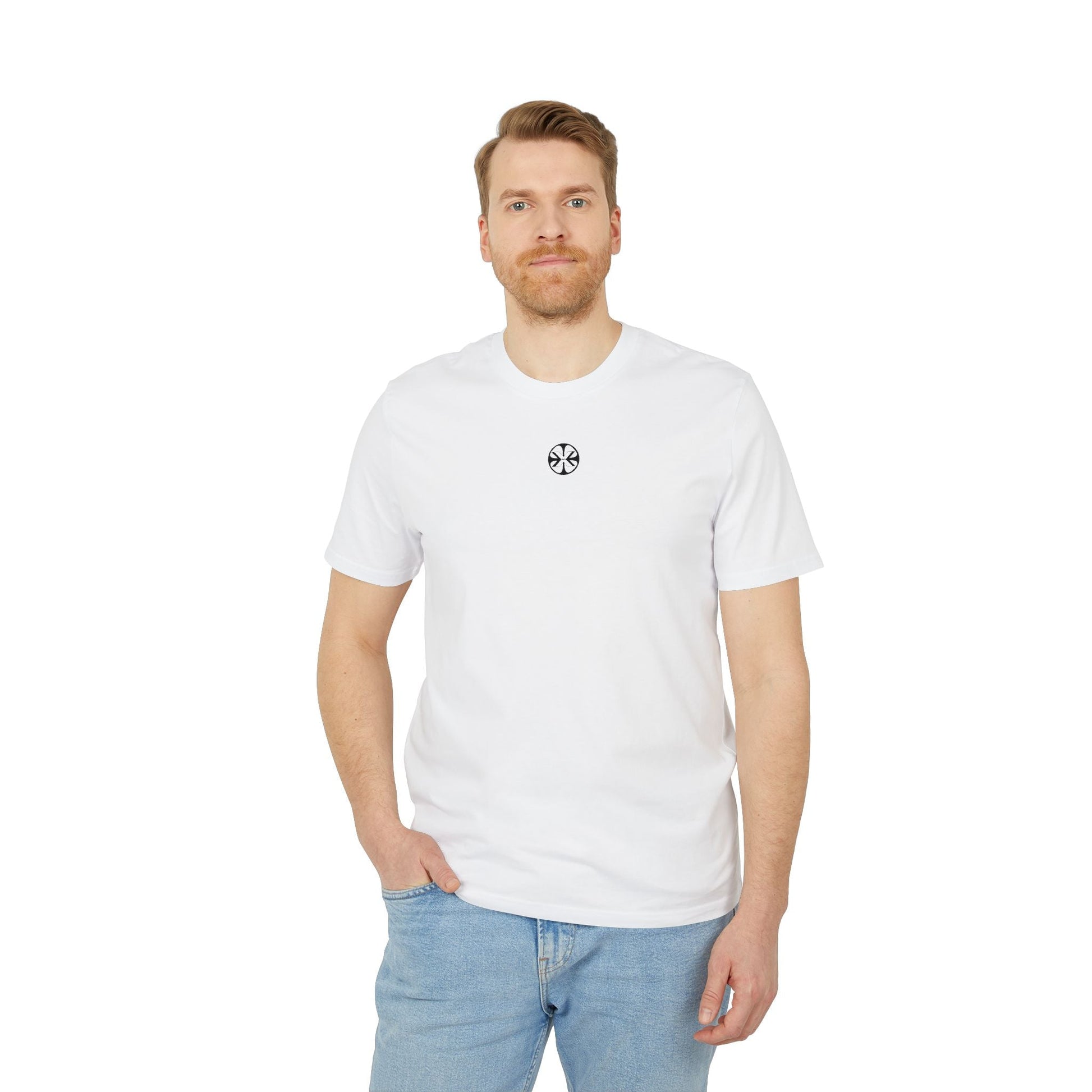 Oversized streetwear t-shirt by x-streets with “David” design – renaissance art remix with street edge, organic cotton, EU-made.